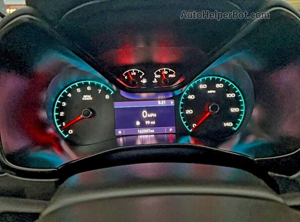 1GCGTDEN7N1189541 2022 CHEVROLET COLORADO White Instrument cluster view