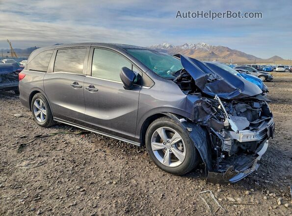 5FNRL6H72LB046745 2020 HONDA ODYSSEY Gray Widok z przodu
