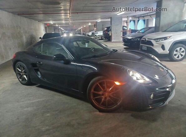 WP0AA2A86GK171223 2016 PORSCHE CAYMAN Black Tył lewy