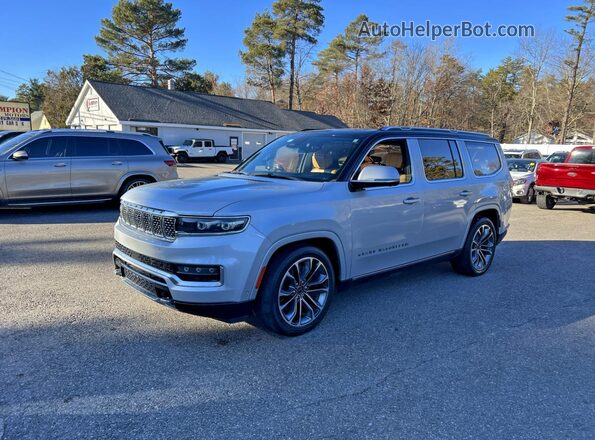 1C4SJVGJ4NS101295 2022 JEEP GRAND Silver Задня ліва чверть