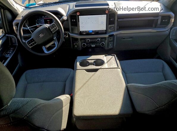 1FTEW3LP4SKE63121 2025 FORD F150 Silver ხელსაწყოთა პანელის ხედი