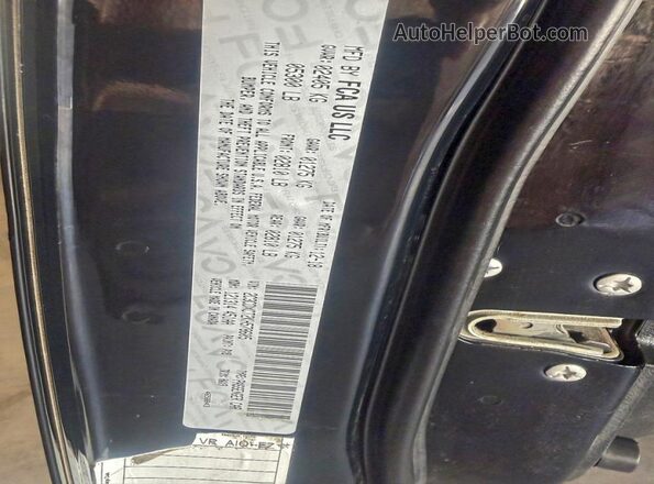 2C3CDXCT2KH578605 2019 DODGE CHARGER Black Вид задньої частини салону