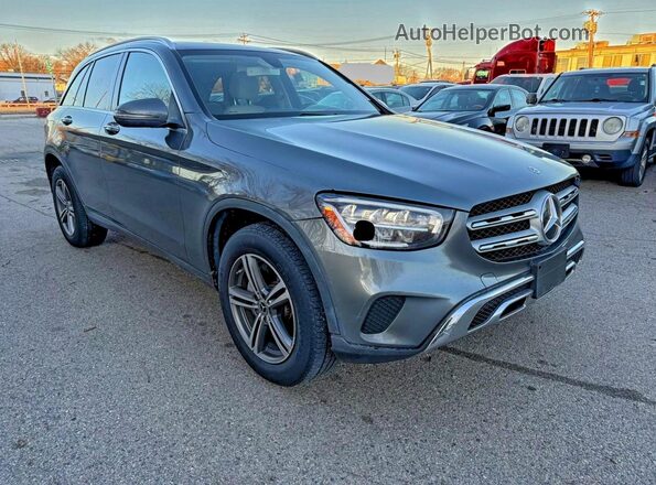 W1N0G8EB3LF862322 2020 MERCEDES-BENZ GLC-CLASS Gray უკანა მარცხენა