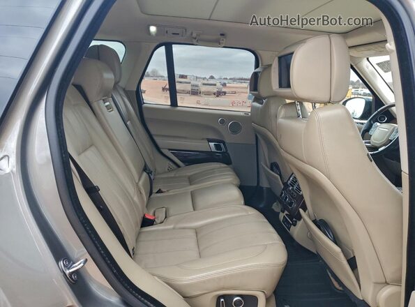 SALGS2FK8HA340105 2017 LAND ROVER RANGE Gray Widok komory silnika