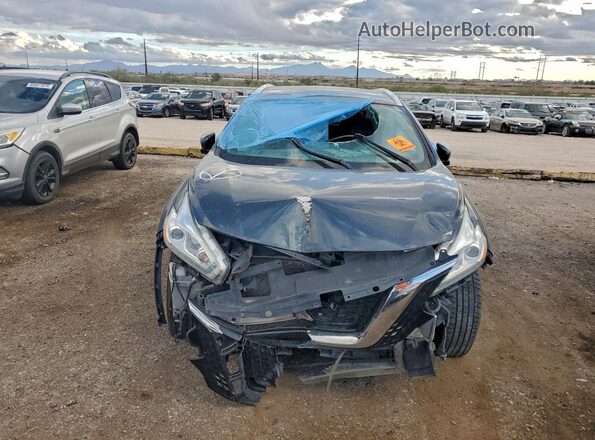 5N1AZ2MH3GN106649 2016 NISSAN MURANO Blue Հետևի տեսք
