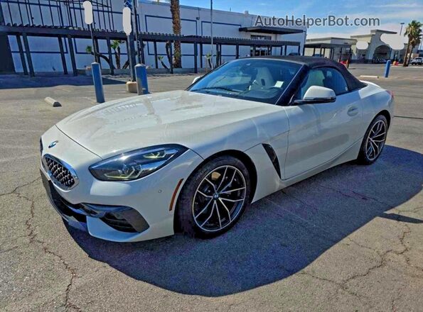 WBAHF3C01LWW54583 2020 BMW Z4 Белый Задняя правая четверть