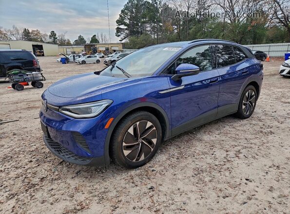 WVGTMPE29NP046554 2022 VOLKSWAGEN ID.4 Blue Tył lewy