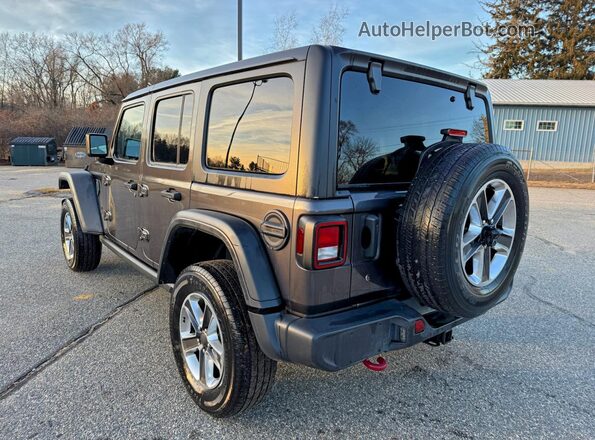 1C4HJXFN9LW151755 2020 JEEP WRANGLER Gray Задня права чверть