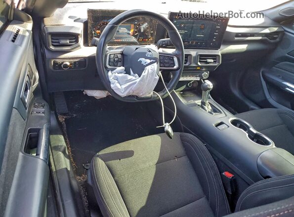 1FA6P8TH8R5126957 2024 FORD MUSTANG Серый Вид щитка приборов