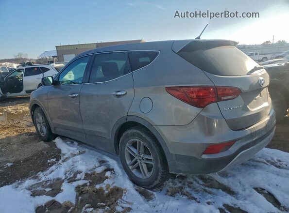 5XYZTDLB3JG551666 2018 HYUNDAI SANTA FE Gray 