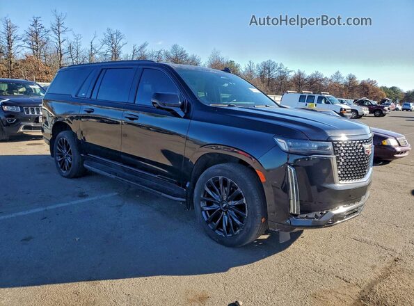 1GYS4KKL0PR153462 2023 CADILLAC ESCALADE Black წინა ხედი