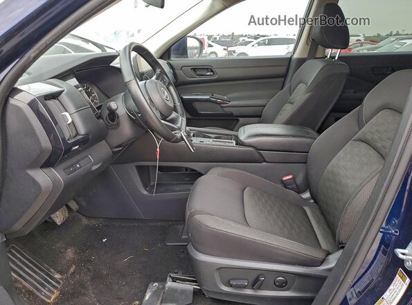 5N1DR3BA4RC238309 2024 NISSAN PATHFINDER Синий Вид панели приборов