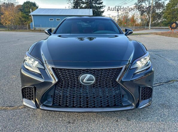 JTHC51FF4J5000165 2018 LEXUS LS500 Черный Вид подкапотного пространства