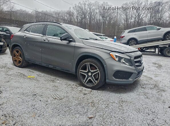 WDCTG4GB8GJ200758 2016 MERCEDES-BENZ GLA-CLASS Gray Widok z przodu