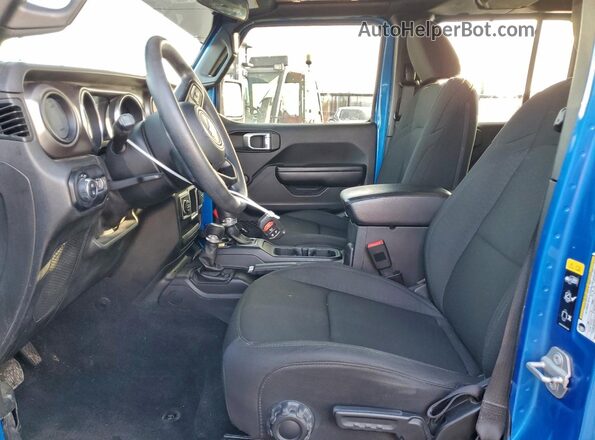 1C6HJTAG3LL201785 2020 JEEP GLADIATOR Blue Առջևի վահանակի տեսք