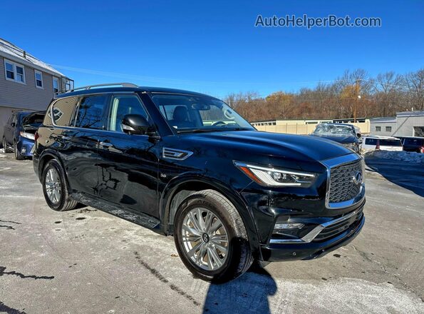 JN8AZ2NE6J9193430 2018 INFINITI QX80 Black 
