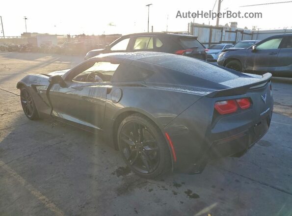 1G1YA2D73K5121218 2019 CHEVROLET CORVETTE Gray Tył prawy