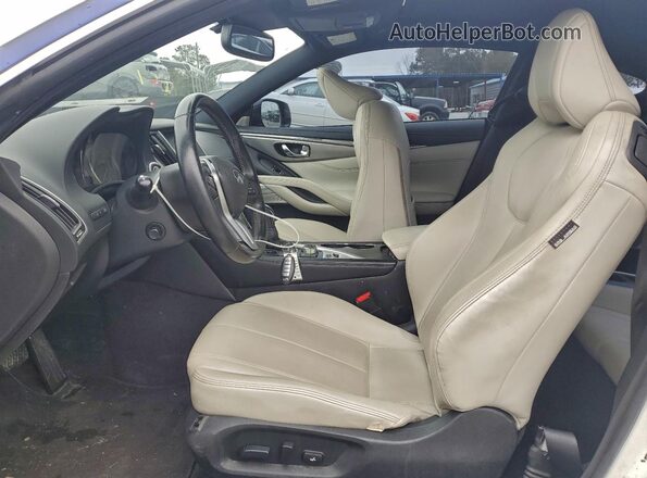 JN1EV7EK1KM230283 2019 INFINITI Q60 Blue Вид панелі приладів
