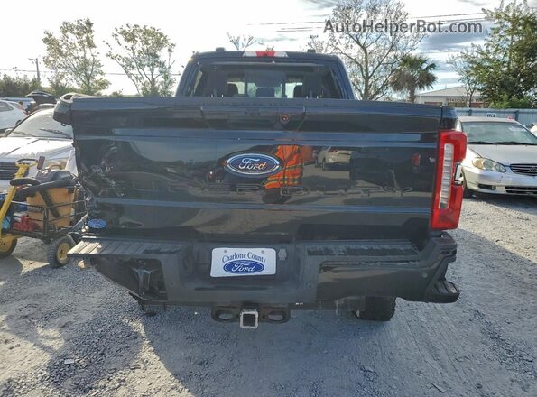 1FT8W3BMXPEC12646 2023 FORD F350 Черный Вид салона спереди