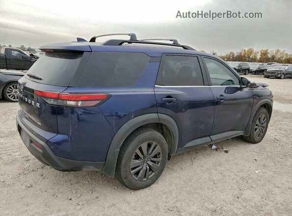 5N1DR3BA4RC238309 2024 NISSAN PATHFINDER Синий Передняя правая четверть