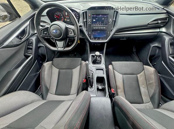 JF1VBAA67N9006931 2022 SUBARU WRX Black Vista del cuadro de instrumentos
