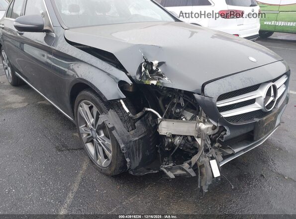 55SWF4HB1GU156905 2016 MERCEDES-BENZ C 350E Gray Vista frontal