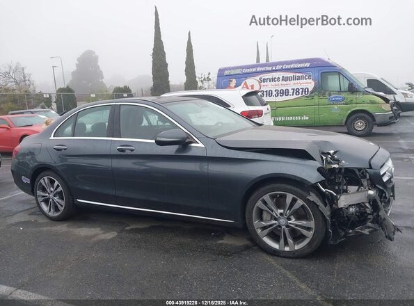 55SWF4HB1GU156905 2016 MERCEDES-BENZ C 350E Gray Vista interior trasera
