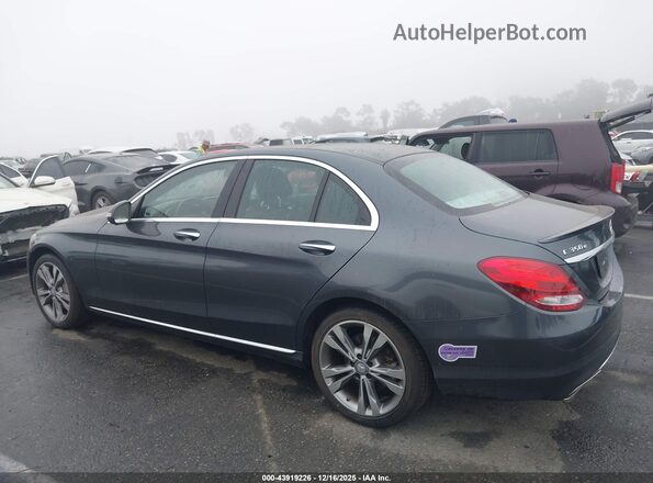 55SWF4HB1GU156905 2016 MERCEDES-BENZ C 350E Gray Vista interior de 360 grados