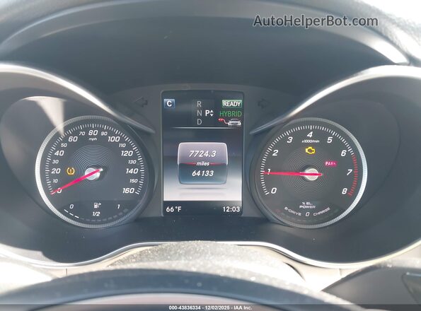 55SWF4HB1GU164857 2016 MERCEDES-BENZ C 350E Белый Вид задних сидений