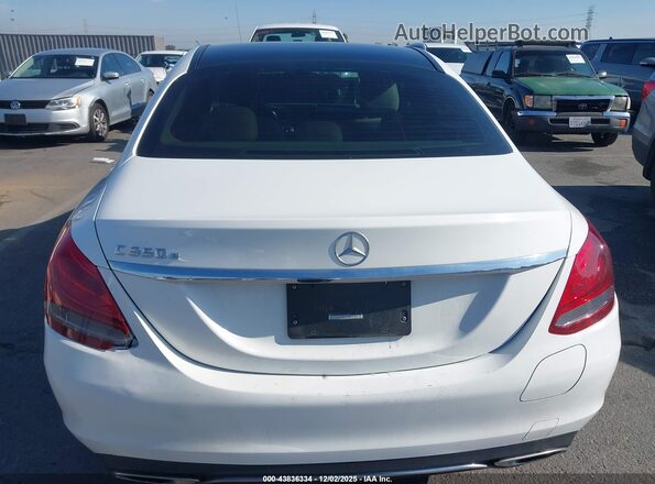 55SWF4HB1GU164857 2016 MERCEDES-BENZ C 350E Белый 