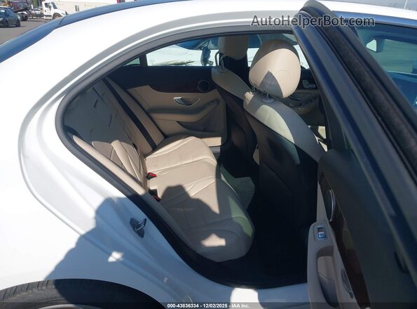 55SWF4HB1GU164857 2016 MERCEDES-BENZ C 350E Белый Вид наклейки с VIN-кодом