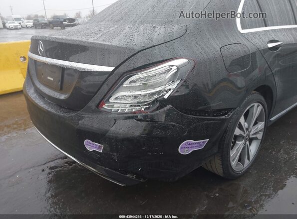 55SWF4HB5JU272079 2018 MERCEDES-BENZ C 350E Черный Вид спереди