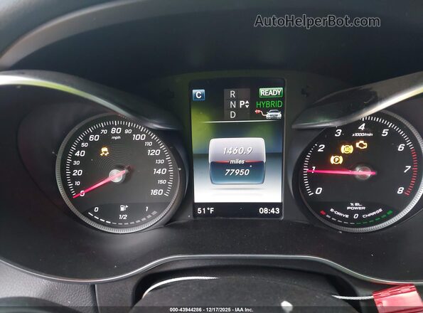 55SWF4HB5JU272079 2018 MERCEDES-BENZ C 350E Черный Вид задних сидений