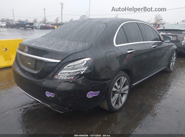 55SWF4HB5JU272079 2018 MERCEDES-BENZ C 350E Черный Задняя правая четверть
