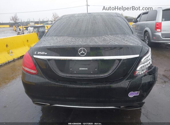 55SWF4HB5JU272079 2018 MERCEDES-BENZ C 350E Черный 