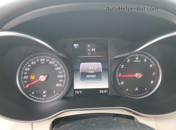 55SWF4JB1JU240188 2018 MERCEDES-BENZ C White 