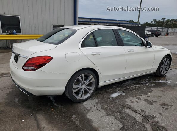 55SWF4JB1JU240188 2018 MERCEDES-BENZ C White 
