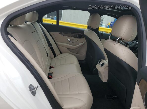 55SWF4JB1JU240188 2018 MERCEDES-BENZ C White 