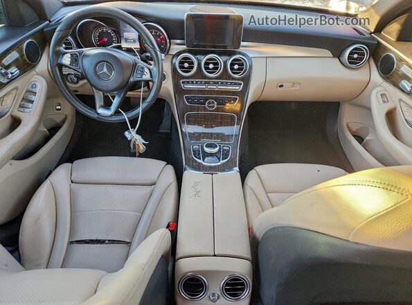 55SWF4JB5JU246186 2018 MERCEDES-BENZ C Blue 