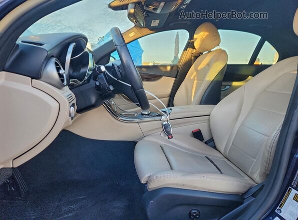 55SWF4JB5JU246186 2018 MERCEDES-BENZ C Blue 