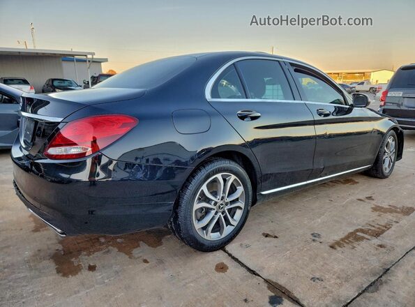 55SWF4JB5JU254031 2018 MERCEDES-BENZ C Black 