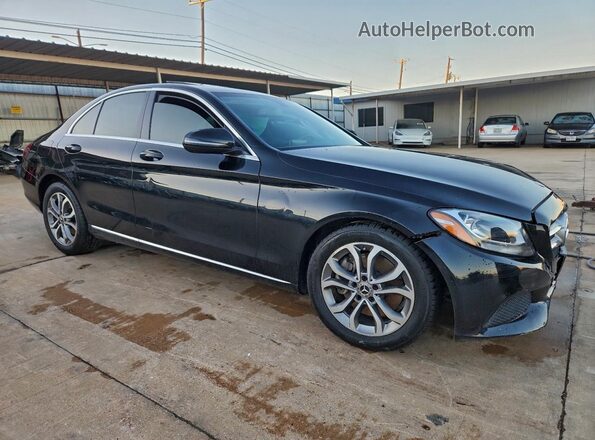 55SWF4JB5JU254031 2018 MERCEDES-BENZ C Black 