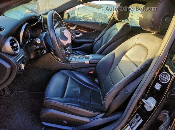 55SWF4JB5JU254031 2018 MERCEDES-BENZ C Black 