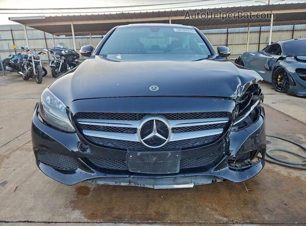 55SWF4JB5JU254031 2018 MERCEDES-BENZ C Black 