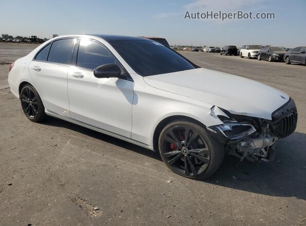 55SWF4JB7JU267735 2018 MERCEDES-BENZ C White 