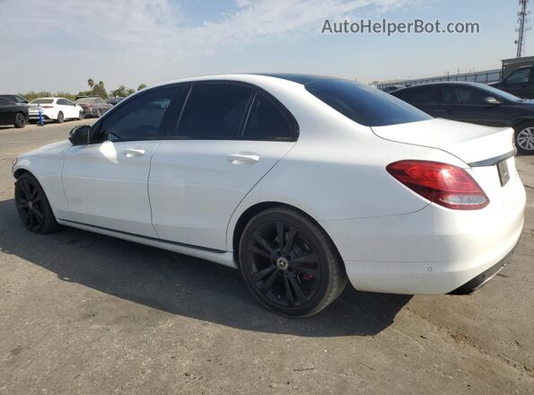 55SWF4JB7JU267735 2018 MERCEDES-BENZ C White 