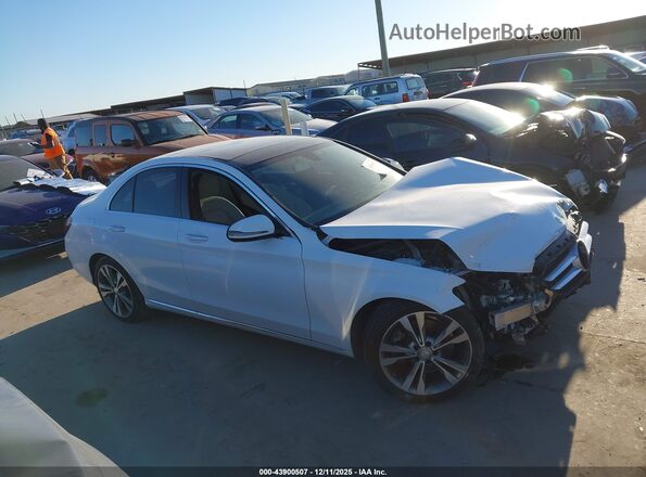 55SWF4JB9GU170576 2016 MERCEDES-BENZ C-CLASS White Սալոնի հետևի տեսք
