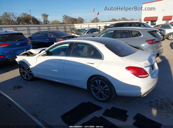 55SWF4JB9GU170576 2016 MERCEDES-BENZ C-CLASS White Սալոնի 360 աստիճան տեսք