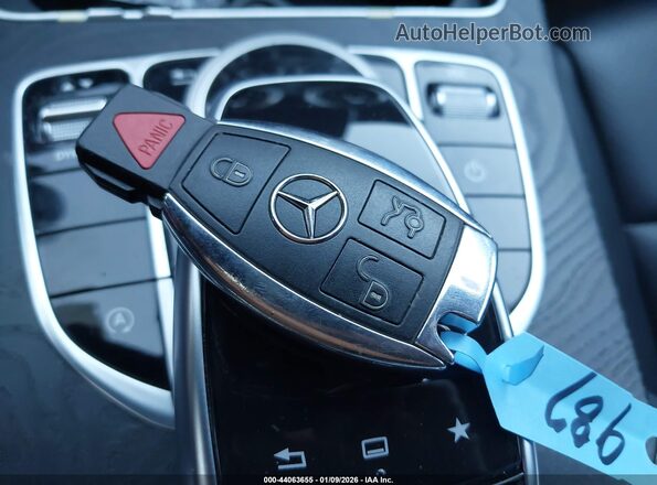 55SWF4JBXGU162342 2016 MERCEDES-BENZ C-CLASS Black Առջևի վահանակի տեսք