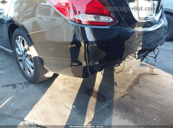 55SWF4JBXGU162342 2016 MERCEDES-BENZ C-CLASS Black Դիմացի տեսք